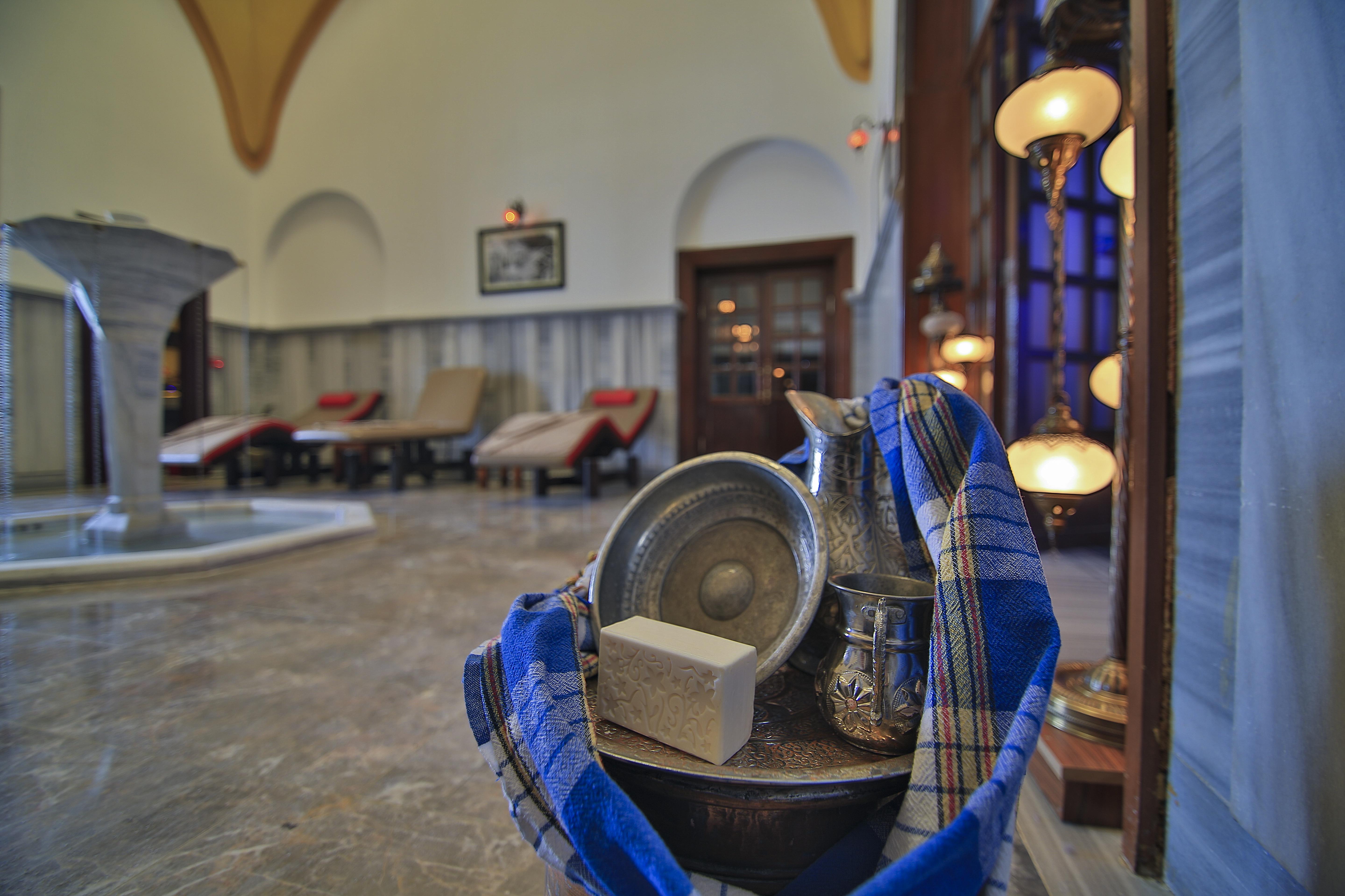 Hotel Celik Palas Convention Center & Thermal Spa Bursa Luaran gambar Turkish bath