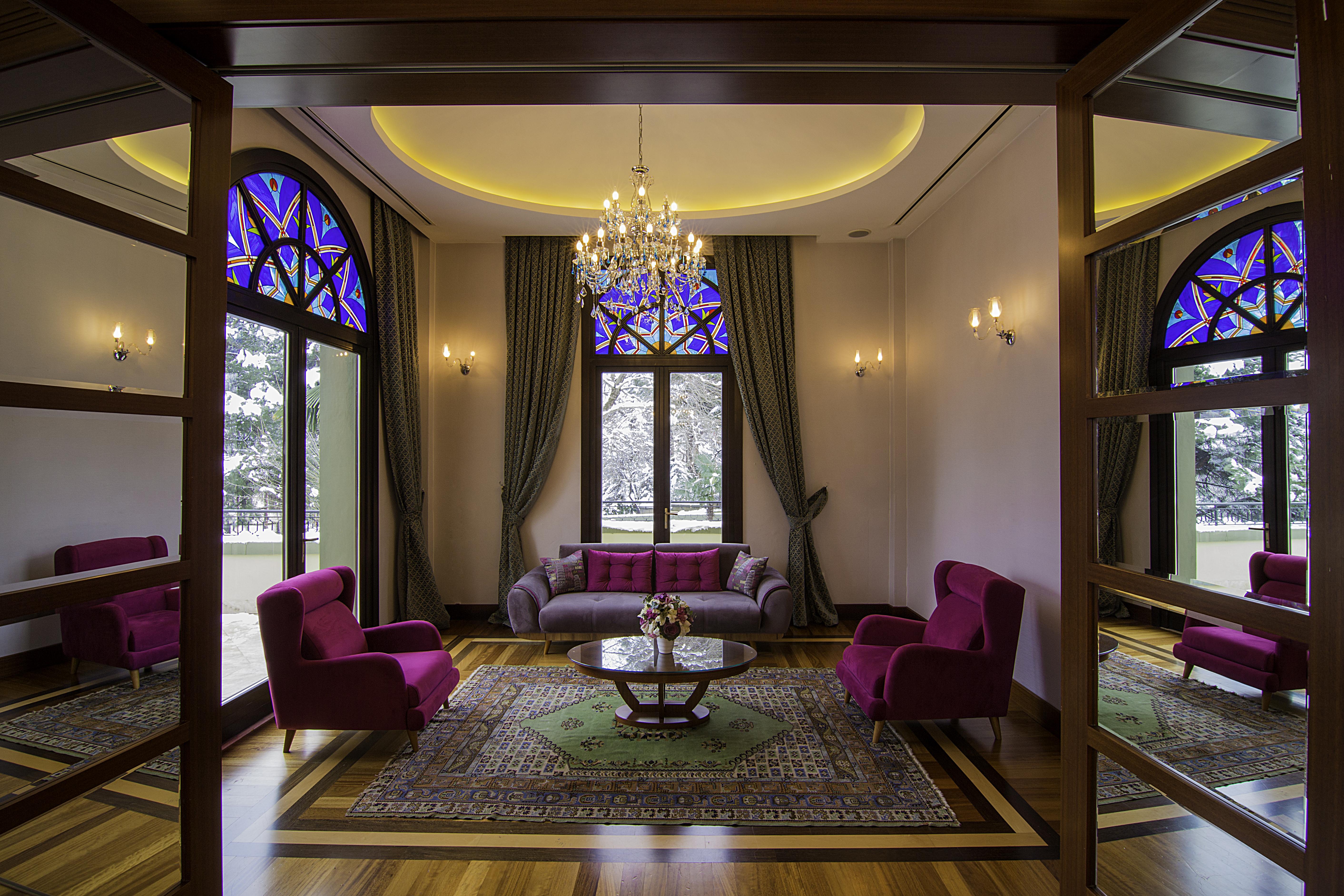 Hotel Celik Palas Convention Center & Thermal Spa Bursa Luaran gambar The interior of the hotel